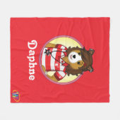 Pj-Collie Fleecedecke (Vorderseite (Horizontal))