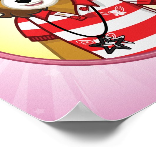 PJ Collie Poster (Ecke)