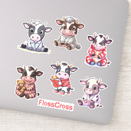 Pj Kuh leepover! Aufkleber