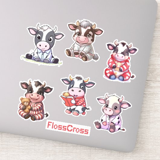 Pj Kuh leepover! Aufkleber (Detail)