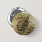 Pj-Smith - Weich-Geschälte Fluss-Schildkröte Button (Vorne & Hinten)