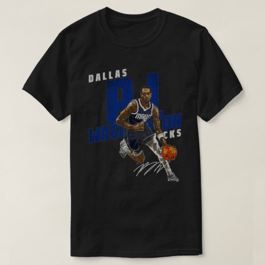 PJ Washington Dallas Slant TShirt 2 (Design vorne)