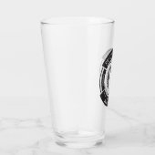 PJK 16oz Glas / schwarzes Logo (Rechts)