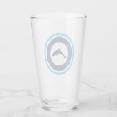 PJK 16oz Glass / dolphin Glas (Rückseite)