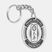 PJK 2" Acrylic Double Sided Keychain / logo & WPA Schlüsselanhänger (Vorderseite links)
