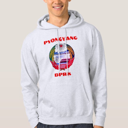 Pjöngjang, Nordkorea - DVRK 조 선 민 주 주 의 인 민 Hoodie (Vorderseite)