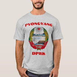 Pjöngjang, Nordkorea - DVRK 조 선 민 주 주 의 인 민 T-Shirt