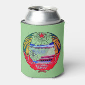 Pjöngjang, Nordkorea (DVRK), Einsiedlerreich Dosenkühler (Kanne Vorderseite)