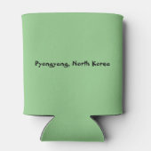 Pjöngjang, Nordkorea (DVRK), Einsiedlerreich Dosenkühler (Rückseite)