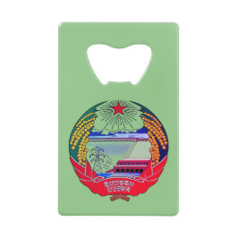 Pjöngjang, Nordkorea (DVRK), Einsiedlerreich Geldbeutel Flaschenöffner