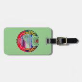 Pjöngjang, Nordkorea (DVRK), Einsiedlerreich Gepäckanhänger (Vorderseite horizontal)