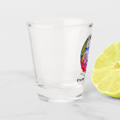 Pjöngjang, Nordkorea (DVRK), Einsiedlerreich Schnapsglas (Links)