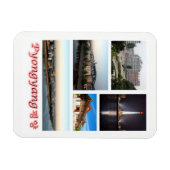 Pjöngjang - Nordkorea - Mosaik - Magnet (Horizontal)