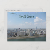 Pjöngjang-Western Nordkorea Postkarte (Vorne/Hinten)
