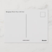 Pjöngjang-Western Nordkorea Postkarte (Rückseite)