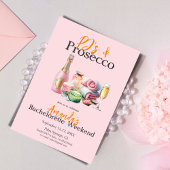 Pjs Prosecco Pink Wellness-Center Junggeselinnen-A Einladung