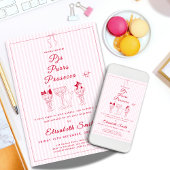 PJs, Purrs & Prosecco Cat Pajama Party Einladung