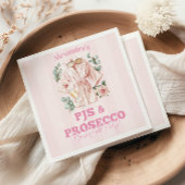 Pjs und Prosecco Bachelorette Serviette