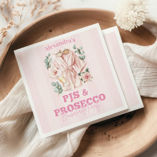 Pjs und Prosecco Bachelorette Serviette