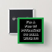 PJTheKick Fan-Abzeichen Button (Vorne & Hinten)