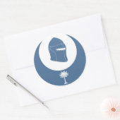 PK-Emblem (lg) Runder Aufkleber (Umschlag)