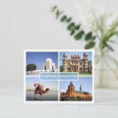 PK Karachi - Mazar e Quaid - Mohatta Palace - Postkarte (Stehend Vorderseite)
