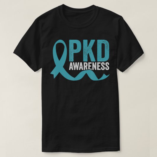 PKD Awareness Polycystic Kidney Disease Warrior Fi T-Shirt (Design vorne)