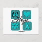 PKD Hope Liebe Inspiriere Bewusstsein Postkarte (Vorderseite)