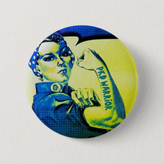 PKD KRIEGERS-FRAU - Bewusstseins-Retro Button