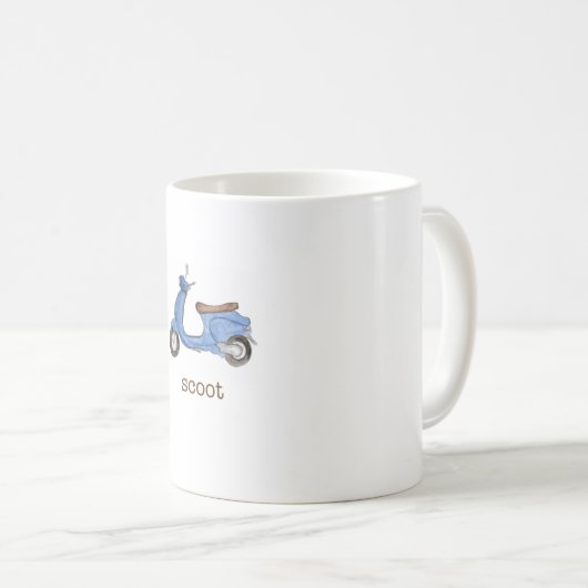 PKM Tassen-Blau-Roller Kaffeetasse (VorderseiteRechts)