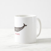 PKM Tassen-grauer Wal Kaffeetasse (VorderseiteRechts)