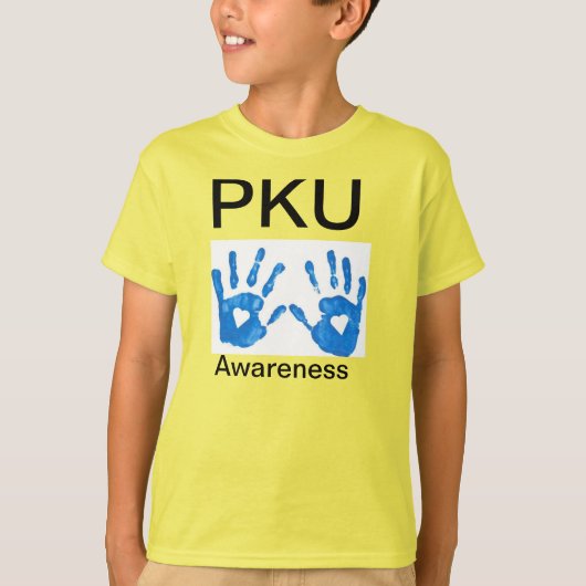 PKU Awareness Kid's 3/4 Sleeve Shirt (Vorderseite)