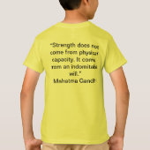 PKU Awareness Kid's 3/4 Sleeve Shirt (Rückseite)