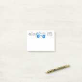 PKU Bewusstseins-Post-Itanmerkungen Post-it Klebezettel (Auf Schreibtisch)