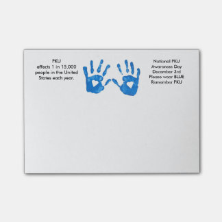 PKU Bewusstseins-Post-Itanmerkungen Post-it Klebezettel