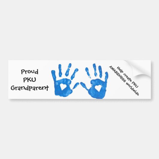 PKU Großvater-Autoaufkleber Autoaufkleber (Vorne)