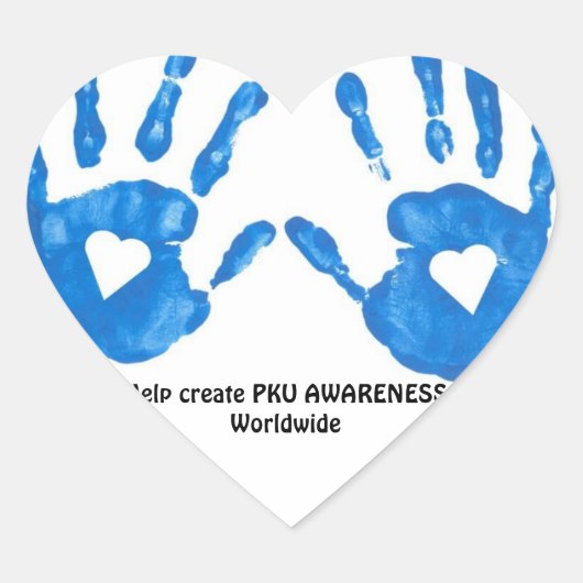 PKU Heart Sticker (Vorderseite)