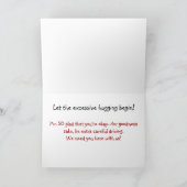 Pkw-Auto-Grußkarte Karte (Innenseite)