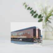 Pkw der Eisenbahn Straßburg, Postkarte (Stehend Vorderseite)