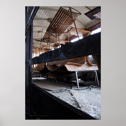 Pkw hölzerne Mauern das Poster von Le Mastrou (Vorne)