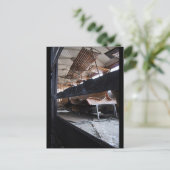 Pkw hölzerne Mauern entfernt Le Mastrou P Postkarte (Stehend Vorderseite)