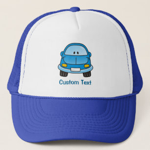 Pkw-Hut aus Blauem Cartoon Truckerkappe