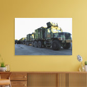 Pkw sitzen am Pier in Morehead City Leinwanddruck (Insitu (Wohnzimmer))