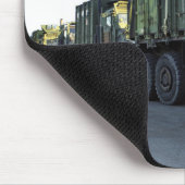 Pkw sitzen am Pier in Morehead City Mousepad (Ecke)