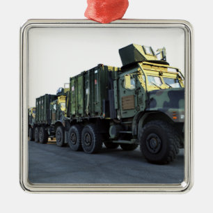 Pkw sitzen am Pier in Morehead City Ornament Aus Metall