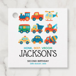 Pkw und Lkw-Verkehr Geburtstag Geschenkanhänger