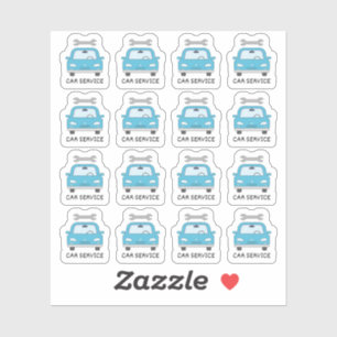 Pkw-Wartungs-Tracker-Erinnerung Aufkleber