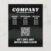 Pkw-Wasserspritze Flyer (Hinten)