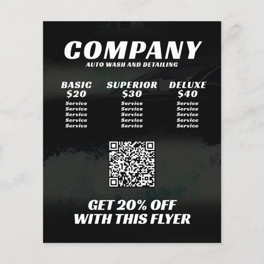 Pkw-Wasserspritze Flyer (Hinten)