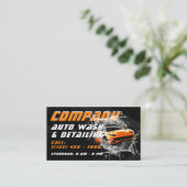 Pkw-Wasserspritze für moderne Automobile Visitenkarte (Stehend Vorderseite)